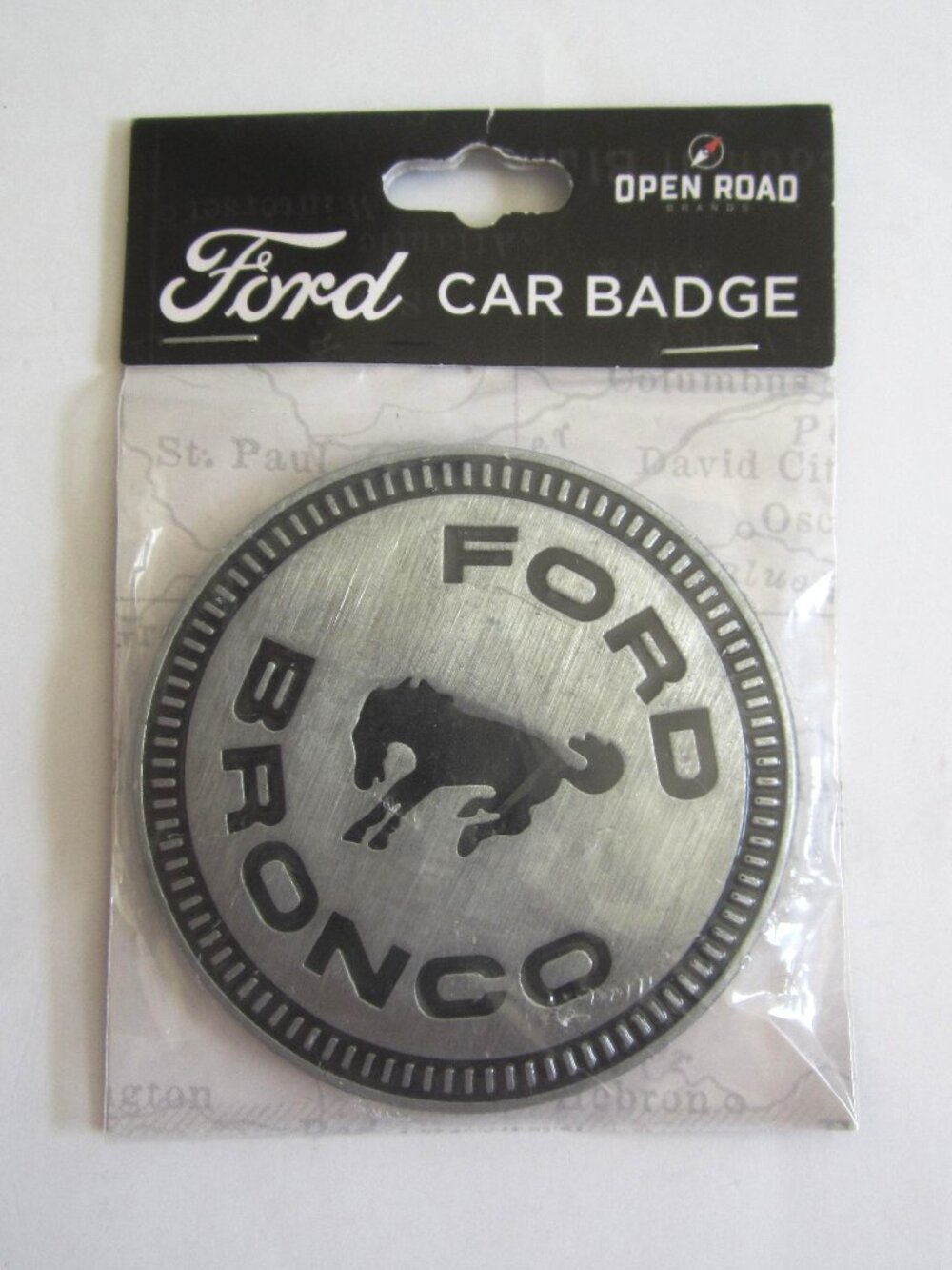 Ford Bronco Car Badge
